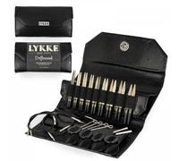 Lykke 3.5" Driftwood Interchangeable Gift Set in Black Faux Leather Pouch