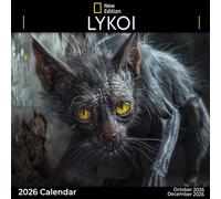 Lykoi Calendar 2026: A Year of the Mysterious and Unique Lykoi Cats | Kalender Calendario Calendrier