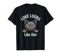 Lykoi Cat Love se Parece a Este dueño de Gatito Hombre Lobo Camiseta