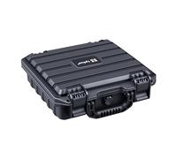 Lykus HC-2811 Maletín/Maleta/Estuche/Case rígida Impermeable con Espuma Personalizable, Tamaño Interior 28,4x26,3x8,7 cm, Adecuada para Objetos pequeños