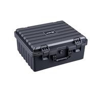 Lykus HC-4020 Maletín/Maleta/Estuche/Case rígida Impermeable con Espuma Personalizable, Tamaño Interior 40,5x33,4x17,8 cm, Adecuado para portátiles, Dispositivos electrónicos y más