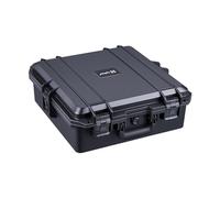 Lykus HC-4111 Maletín/Maleta/Estuche/Case rígida Impermeable con Espuma Personalizable, Tamaño Interior 40,5x40,5x16 cm, Adecuado para electrónica y más