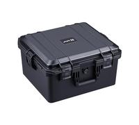 Lykus HC-4130 Maletín/Maleta/Estuche/Case rígida Impermeable con Espuma Personalizable, Tamaño Interior 40,8x35,8x22,5 cm, Adecuado para electrónica y más