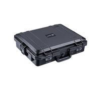 Lykus HC-4610 Estuche rígido Impermeable con Espuma, tamaño Interior 46x36x13 cm, Adecuado para cámara, computadora portátil, Equipos electrónicos y más