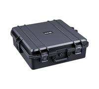 Lykus HC-4611 Maletín/Maleta/Estuche/Case rígida Impermeable con Espuma Personalizable, Tamaño Interior 45,5x45,5x16,5 cm, Adecuado para electrónica y más