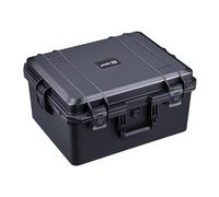 Lykus HC-4630 Maletín/Maleta/Estuche/Case rígida Impermeable con Espuma Personalizable, Tamaño Interior 46x36x24 cm, Adecuado para electrónica y más