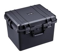 Lykus HC-5030 Maletín/Maleta/Estuche/Case rígida Impermeable con Espuma Personalizable, Tamaño Interior 50x40x21 cm, Adecuado para electrónica y más