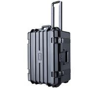 Lykus HC-6030 Maletín/Maleta/Estuche/Case Impermeable con Ruedas y Espuma Personalizable, Tamaño Interior 59,7x42,7x27,2cm, Adecuada para Equipos electrónicos Grandes y más