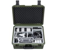 Lykus PVC1 - Funda rígida impermeable para cámara con separadores acolchados para cámaras, lentes, drones DJI Mavic/Air/Mini/Flip