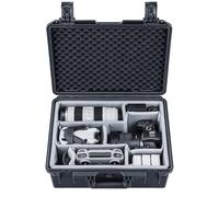 Lykus PVC1 Maletín Maleta Estuche Case rígido Impermeable con separadores Acolchados para cámaras, Lentes, Drones dji Mavic/Air/Mini duales