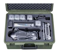 Lykus Titan M400 Maletín/Maleta/Estuche/Case Impermeable para dji Mavic 4 Pro, dji RC Pro 2/dji RC 2,Compatible con 6 baterías y Accesorios en Fly More Combo/Creator Combo[Solo MALETÍN]