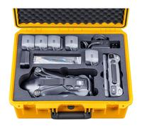 Lykus Titan M400 Maletín/Maleta/Estuche/Case Impermeable para dji Mavic 4 Pro, dji RC Pro 2/dji RC 2,Compatible con 6 baterías y Accesorios en Fly More Combo/Creator Combo[Solo MALETÍN]