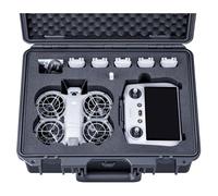 Lykus Titan N220 Maletín/Maleta/Estuche/Case Impermeable para dji Neo 2 y RC2/RC-N3/N2 Controlador,Admite 9 baterías[Solo MALETÍN]