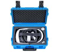 Lykus Titan OQ200 Maletín Estuche Case (Azul) para Quest 3S/Quest 3/Quest 2, Adapta a la Correa Elite, Mejor protección [Solo Estuche]