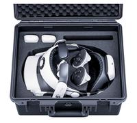 Lykus Titan OQ220 Maletín Estuche Case para Quest 3S/Quest 3 y Correa para la Cabeza BOBOVR S3 Pro/M3 Pro/Kiwi Design H4 Halo con batería, Mejor protección [Solo Estuche]