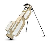 Lyle and Scott Gleneagle - Bolsa de Golf Ligera para Hombre con Divisor de 3 vías de Longitud Completa, Bolsillo frío Aislado, asa Duradera, Soporte retráctil, Correa Acolchada, Bolsa de Soporte de