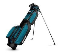 Lyle and Scott Gleneagle - Bolsa de Golf Ligera para Hombre con Divisor de 3 vías de Longitud Completa, Bolsillo frío Aislado, asa Duradera, Soporte retráctil, Correa Acolchada, Bolsa de Soporte de