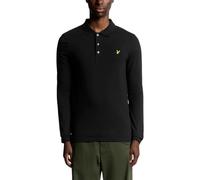 Lyle and Scott Hombres Polo LP400VOG Manga Larga Verano Casual Algodón Camiseta
