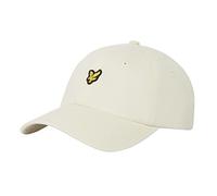Lyle & Scott Basecap - Gorra de béisbol para hombre y mujer Sonnenschutz Kappe, Touchline White, Taille unique