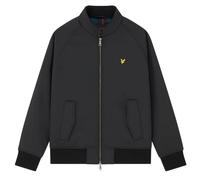 Lyle & Scott Branded Emblem Jet Black Soft Shell Jacket