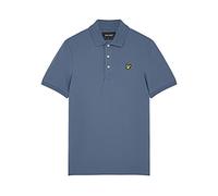 Lyle & Scott Camisas Polo SS Polos Lisos, Azul De La Pizarra, S