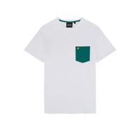 Lyle & Scott Camiseta Contrast Pocket Hombre Blanco M