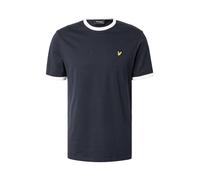Lyle & Scott Camiseta 'Ringer' navy / amarillo / blanco L navy / amarillo / blanco