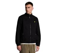 Lyle & Scott Chaqueta para hombre, negro azabache, S
