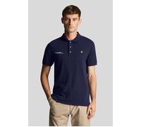 Lyle & Scott Co-ordinate Print Plain Polo Shirt Navy Talla: M | Polos Outlet | Hombre | Azul