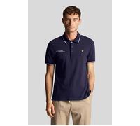 Lyle & Scott Co-ordinate Print Tipped Polo Shirt Navy/ White Talla: XS | Polos Outlet | Hombre | Blanco