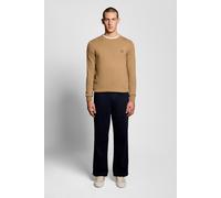 Lyle & Scott Cotton Merino Crew Neck Jumper Tigers Eye Talla: XXL | Jerséis Outlet | Hombre