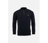 Lyle & Scott Cotton Merino Long Sleeve Knitted Polo S Azul