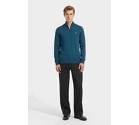 Lyle & Scott Cotton Merino Quarter Zip Jumper Apres Navy Talla: XXL | Jerséis Outlet | Hombre | Azul