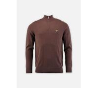 Lyle & Scott Cotton Merino Quarter Zip Jumper XXL Marrón