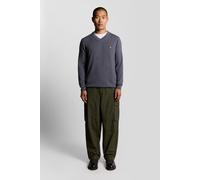 Lyle & Scott Cotton Merino V Neck Jumper Graystone Talla: L | Jerséis Outlet | Hombre | Gris