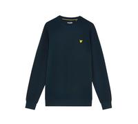Lyle & Scott Crew Neck Fly Fleece Pullover Herren Sudaderas, Z271 Dark Navy, S para Hombre