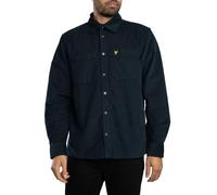Lyle & Scott Needle Cord Plain Shirt M Azul