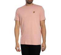 Lyle & Scott de los hombres Camiseta lisa con logo, Rosado