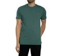 Lyle & Scott de los hombres Camiseta lisa con logo, Verde