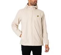 Lyle & Scott de los hombres Chaqueta con capucha y cremallera, Beige