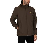 Lyle & Scott de los hombres Chaqueta con capucha y cremallera, Verde