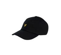 Lyle & Scott de los hombres Gorra de béisbol con logo, Negro