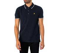 Lyle & Scott de los hombres Polo con punta, Azul