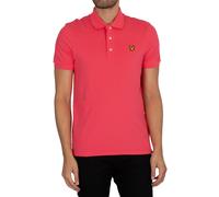 Lyle & Scott de los hombres Polo de algodón orgánico, Rosado