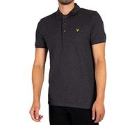 Lyle & Scott de los Hombres Polo Liso, Gris, M