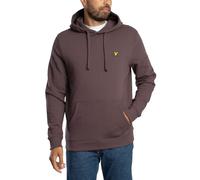 Lyle & Scott de los hombres Sudadera con capucha de logo, PÃºrpura