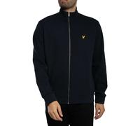 Lyle & Scott - Sudadera con Cremallera de Piqué - Sweatshirts & Hoodies - Hombre - Azul - XL -
