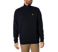Lyle & Scott de los hombres Sudadera con cremallera de un cuarto y bucle trasero