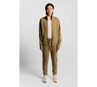 Lyle & Scott Diagonal Weave Zip Through Dusky Green Talla: S | Chaquetas Finas Outlet | Hombre | Verde