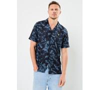 Lyle & Scott Digital Floral Resort Shirt L Azul
